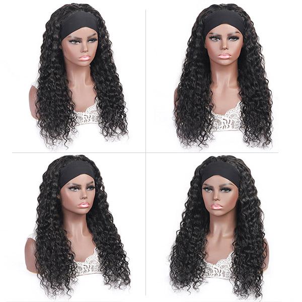 Affordable Human Hair Headband Wig (GET FREE TRENDY HEADBAND)