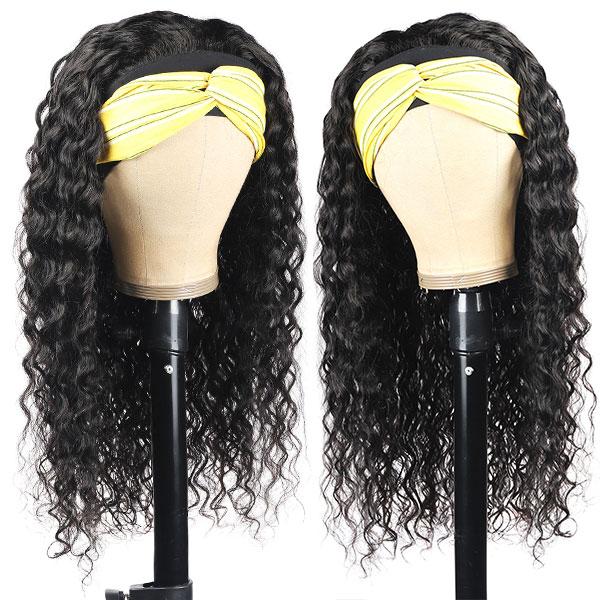Affordable Human Hair Headband Wig (GET FREE TRENDY HEADBAND)