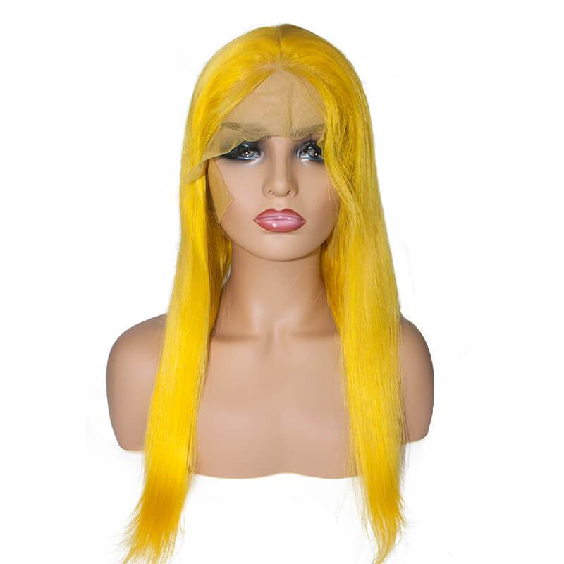 Loki Wig Colored Hair 13*4 Front Lace Wig Straight 180% Density