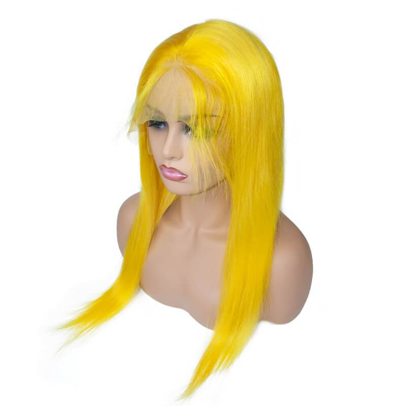 Loki Wig Colored Hair 13*4 Front Lace Wig Straight 180% Density