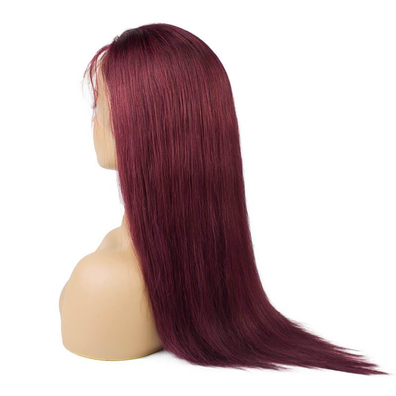 Loki Wig Colored Hair 13*4 Front Lace Wig Straight 180% Density