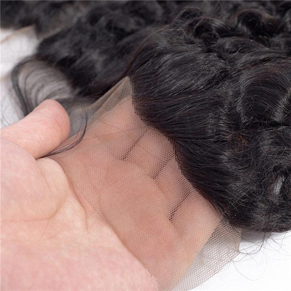 Loki Wig Remy Hair 3 Bundles with 13x4 Frontal Deep Wave 150%