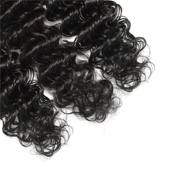 Loki Wig Remy Hair 3 Bundles with 13x4 Frontal Deep Wave 150%