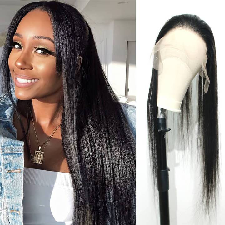 13x4 Swiss Lace 100% Human Hair Front Wig