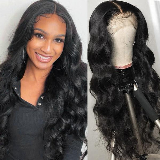 13×6 Lace Brazilian Body Wave 180% Density Frontal Virgin Human Hair