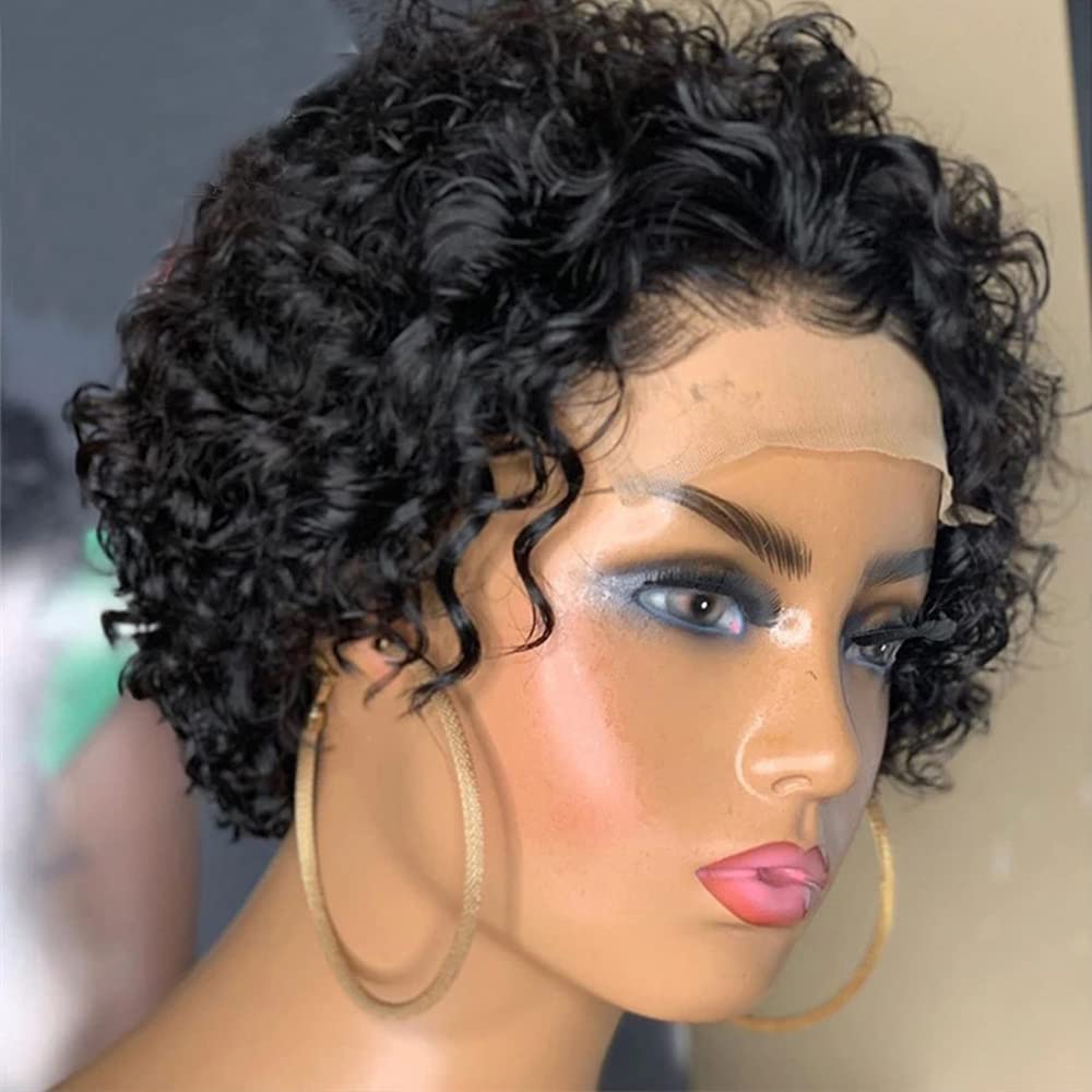 13×6 T Part Lace Frontal Short Bob Wig