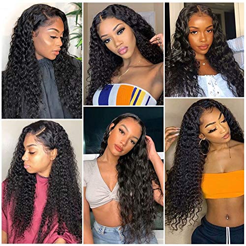 Loki Wig 9A Deep Wave Human Hair Bundle 100% Virgin Brazilian Hair 1 Bundle