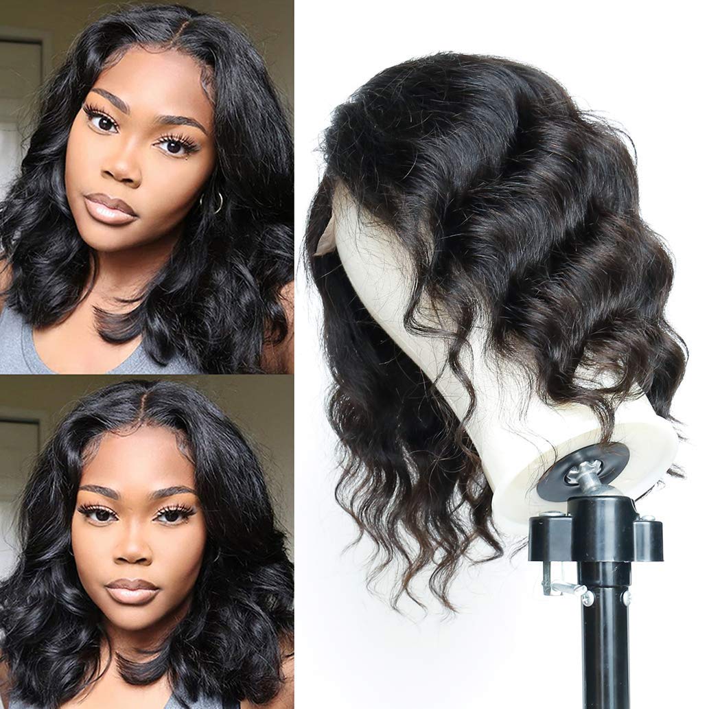 T-Part Body Wavy Bob Lace Front Wigs