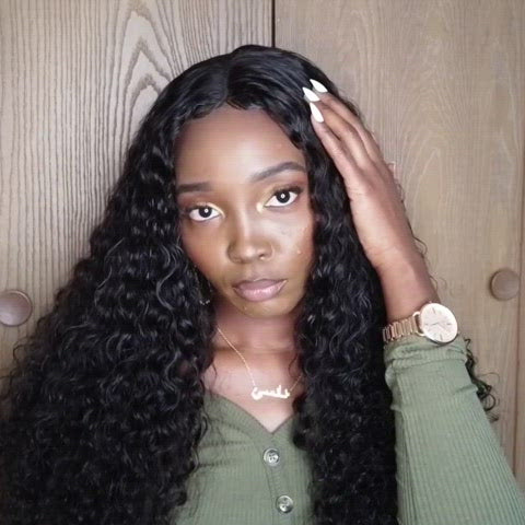 13X6 Lace Frontal Closure 180% Density Human Hair