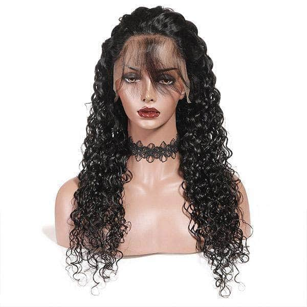 Loki Wig Closure 13x4 Water Wave Lace 150% Density Frontal Closure Human Hair