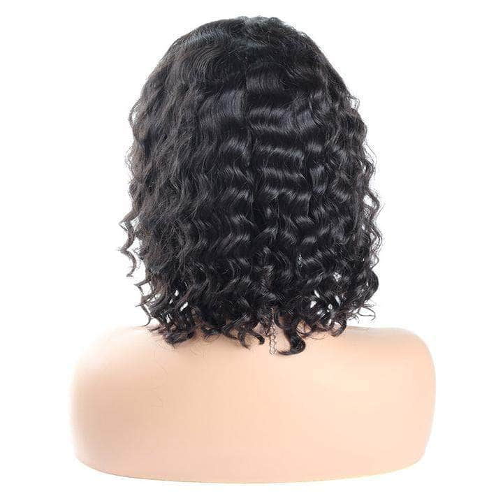 Loki Wig Closure Deep Wave Hair 13*4 Lace Front Wig 150% Density Human Hair Wigs