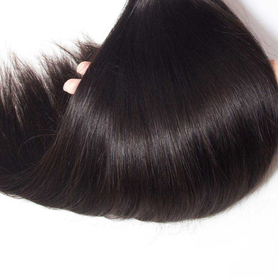 Loki Wig straight 3 Bundles Grade 9A Silk Straight Remy Hair 10"-24"