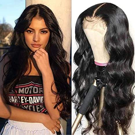 Loki Wig 10" / Deep 360 Lace Front Wig Straight/Body Wave/Deep Wave 180%Density#1