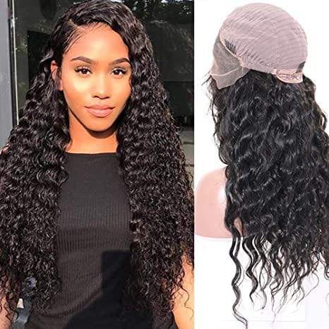 Loki Wig 10" / Deep 360 Lace Front Wig Straight/Body Wave/Deep Wave 180%Density#1