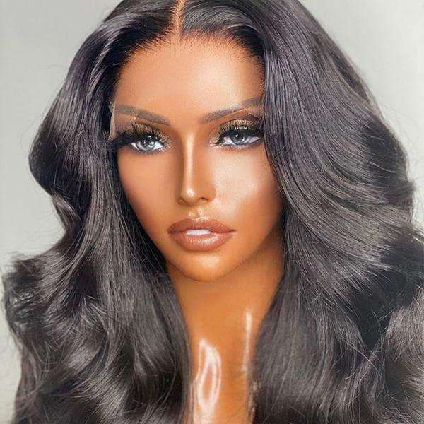 Loki Wig 13X4 Lace Front wig Body Wave 180%#1B