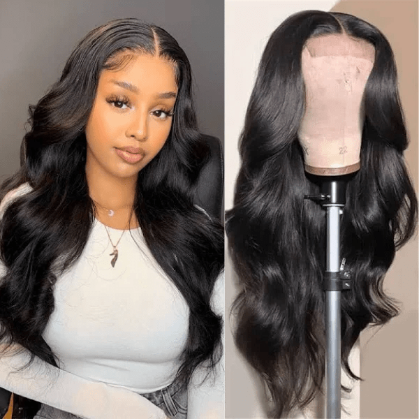 Loki Wig 13X4 Lace Front wig Body Wave 180%#1B