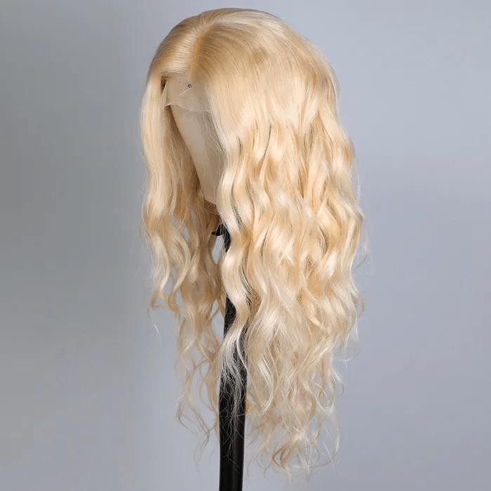 Loki Wig 613 Blonde Hair Lace Front Wig Body Wave 180% Density