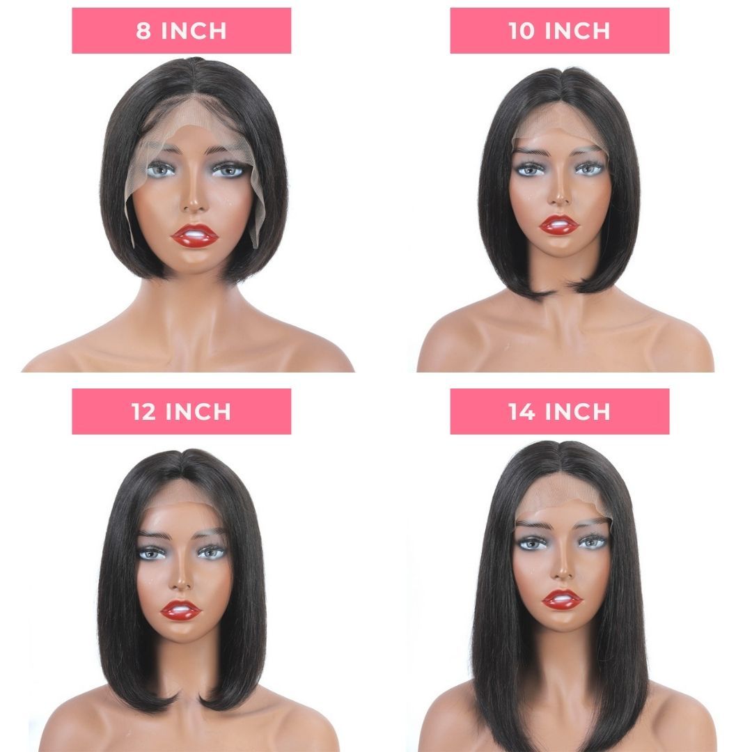 Loki Wig 13x6 Lace Frontal Bob Wigs Straight 150%