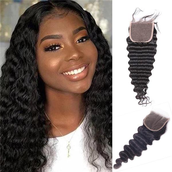 Loki Wig 4x4 Lace Closure Deep Wave