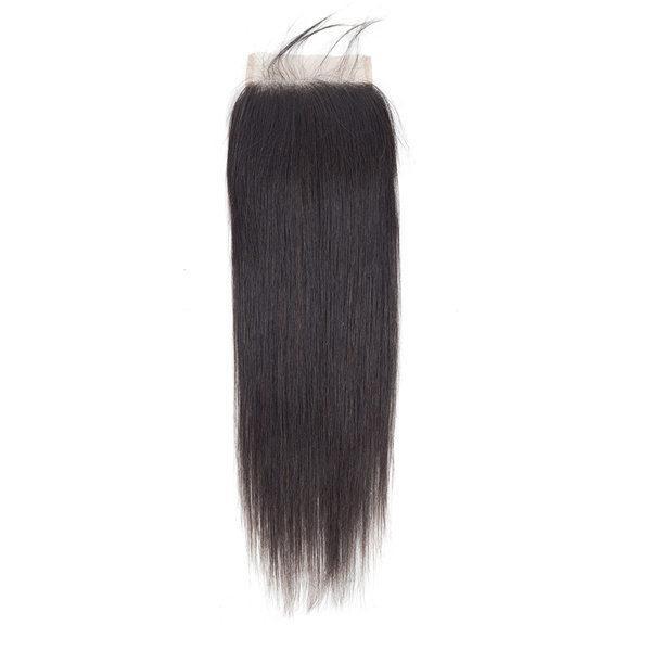 Loki Wig Remy Hair 4 Bundles with 4x4 Closure Straight 150%