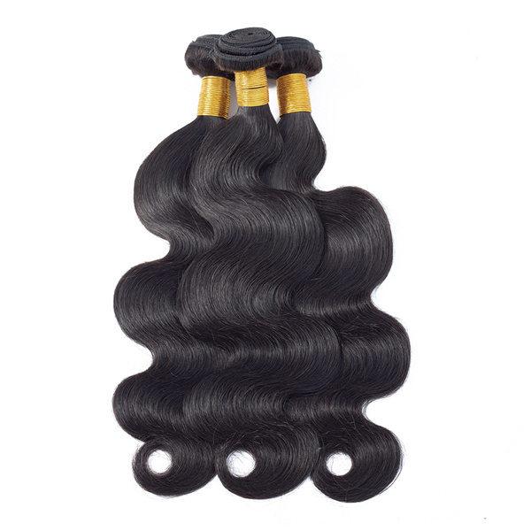 Loki Wig Remy Hair 3 Bundles Boby Wave 150%