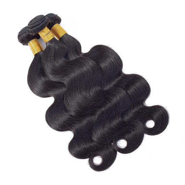 Loki Wig Remy Hair 3 Bundles Boby Wave 150%