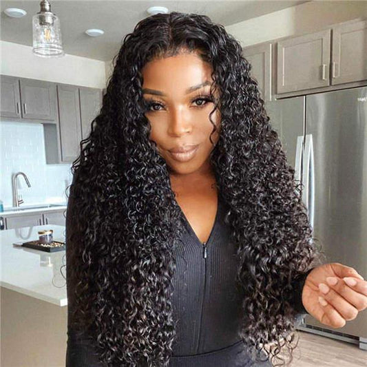 Loki Wig Remy Hair 3 Bundles Water Wave 150%