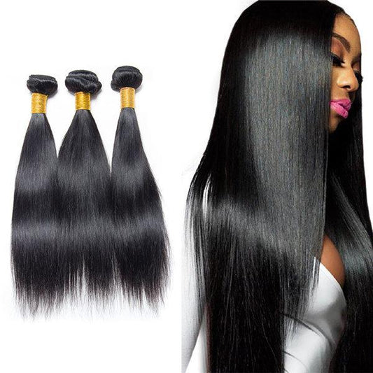 Loki Wig Remy Hair 3 Bundles Straight 150%