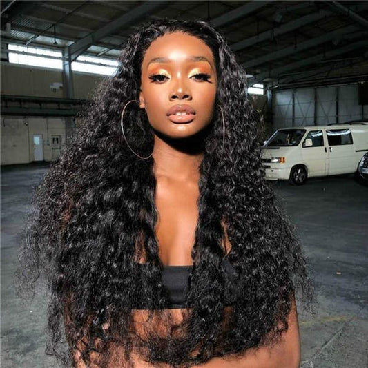 Loki Wig Remy Hair 3 Bundles with 13x4 Frontal Water Wave 150%