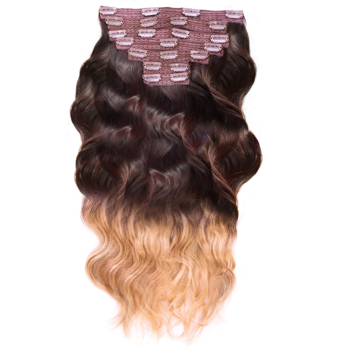 Wavy Lace Clip In Hair Extensions